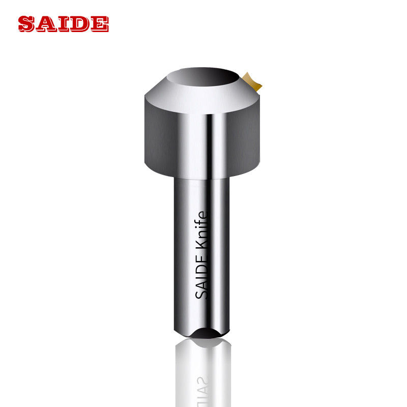 फैक्टरी आपूर्ति उच्च गुणवत्ता वाले एक्रिलिक ट्रिमिंग मशीन विशेष सीएनसी सिंगल क्रिस्टल डायमंड चैम्फरिंग मिलिंग टूल एक्रिलिक/पीएस के लिए