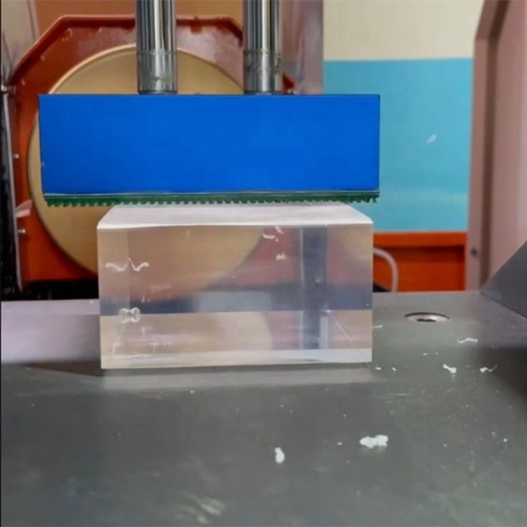 एक्रिलिक डायमंड एज पॉलिशर मशीन PMMA PS Bevelled Edge Polishing Machine For Acrylic
