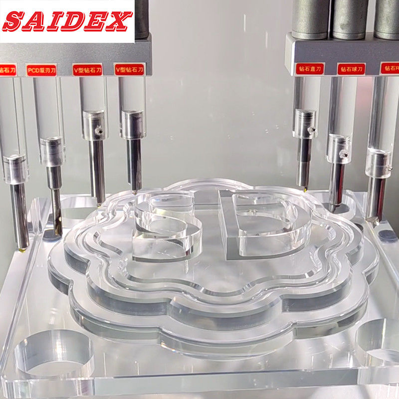 व्यावहारिक सीएनसी मिलिंग काटने के उपकरण औद्योगिक एक्रिलिक सीएनसी चाम्फर उपकरण एक्रिलिक उच्च गति काटने के लिए