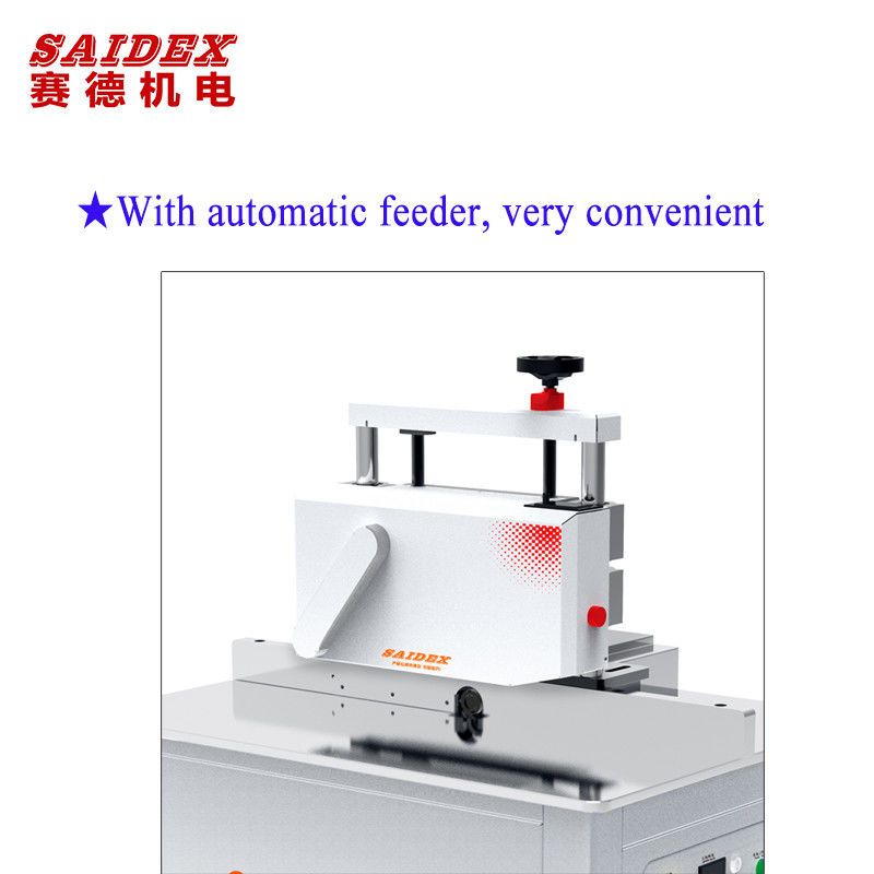 3.5kW 380v P1080 45 डिग्री बीवेल्ड एज एक्रिलिक रेट्रेट एज हाई ग्लॉस पॉलिशिंग मशीन PMMA/PE/PC/PS के लिए
