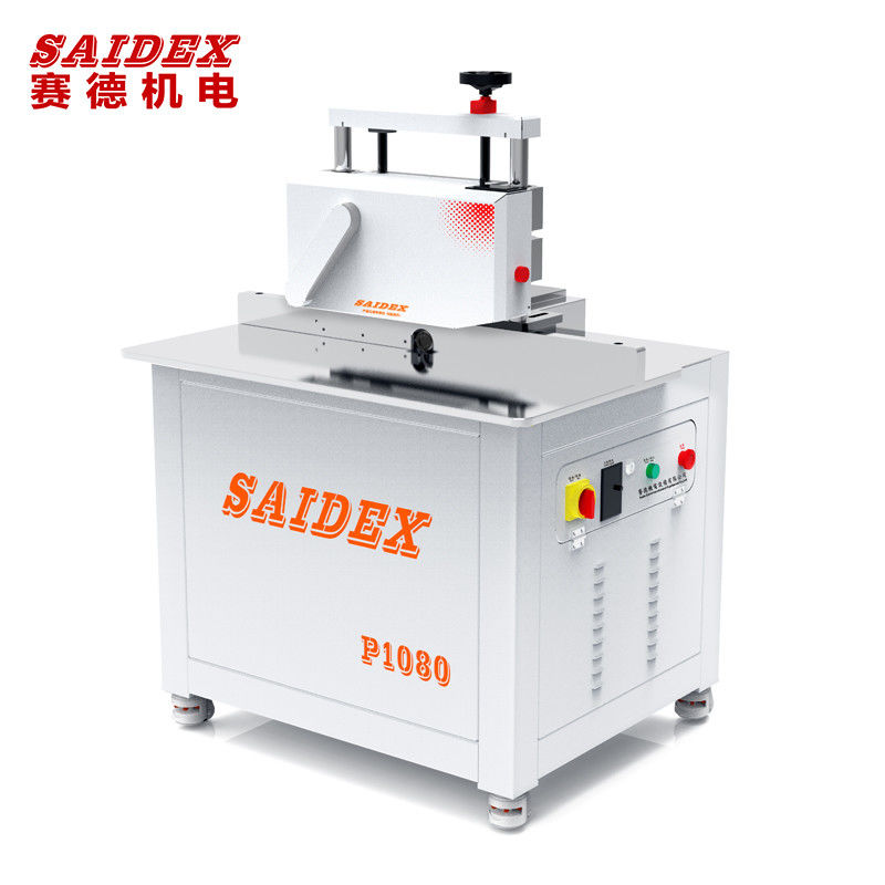 3.5kW 380v P1080 45 डिग्री बीवेल्ड एज एक्रिलिक रेट्रेट एज हाई ग्लॉस पॉलिशिंग मशीन PMMA/PE/PC/PS के लिए