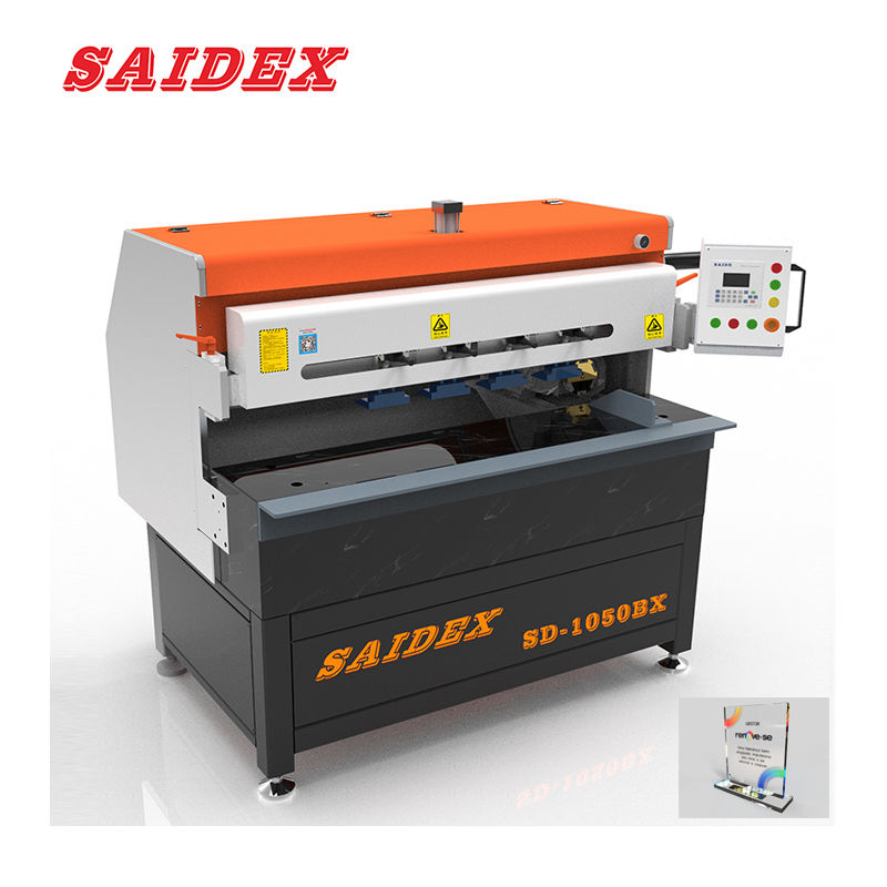 AC220V 2.5kW एक्रिलिक सीधी धार पॉलिशिंग मशीन 0-60 डिग्री बेवल एज पॉलिशर