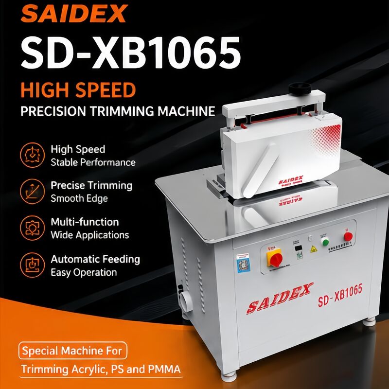 Automatic Acrylic Chamfer Machine with 30 45 Degree Bevel and TiAIN TiCN Coating for Precision Engraving