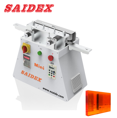 पीएमएमए पीसी प्लास्टिक शीट के लिए मिनी एक्रिलिक पॉलिशिंग मशीन 220V